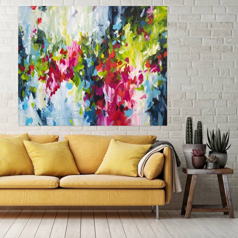 Original Abstract Expressionism Abstract Painting by Amber Gittins