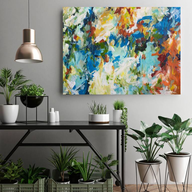 Original Abstract Painting by Amber Gittins