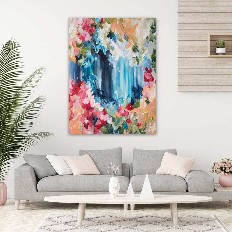 Original Abstract Nature Painting by Amber Gittins