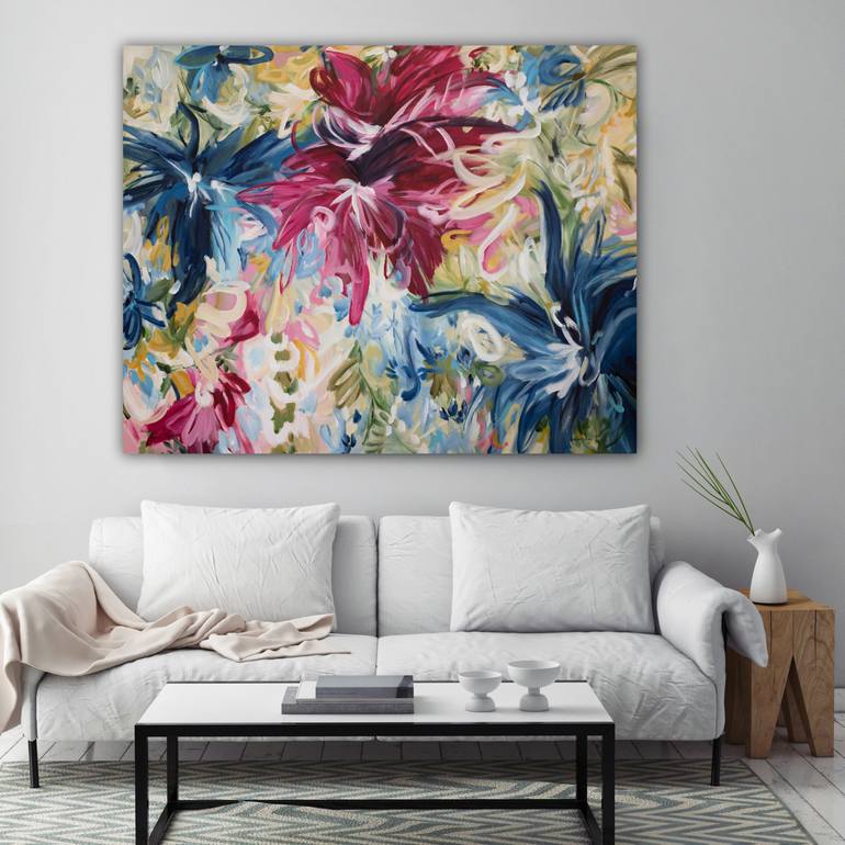 Original Abstract Nature Painting by Amber Gittins