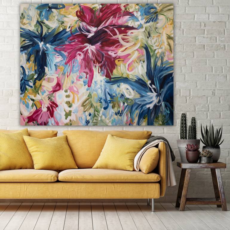 Original Abstract Nature Painting by Amber Gittins