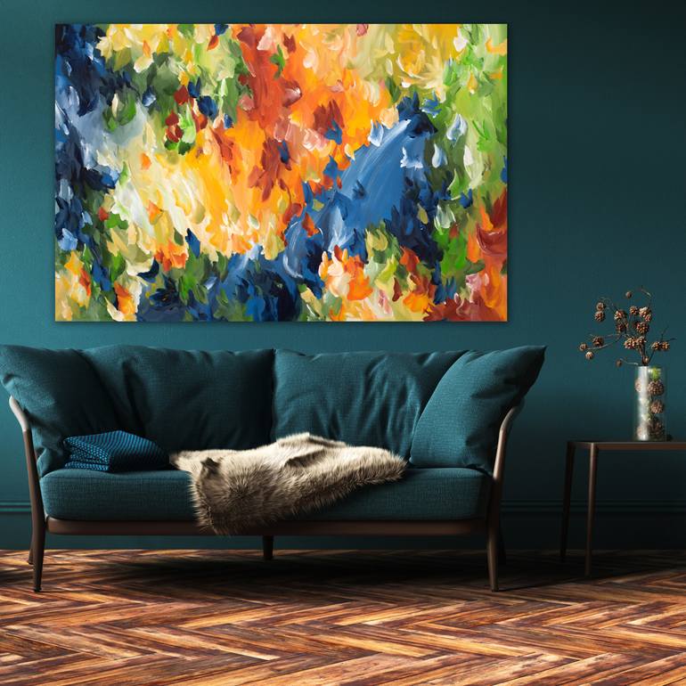 Original Abstract Painting by Amber Gittins