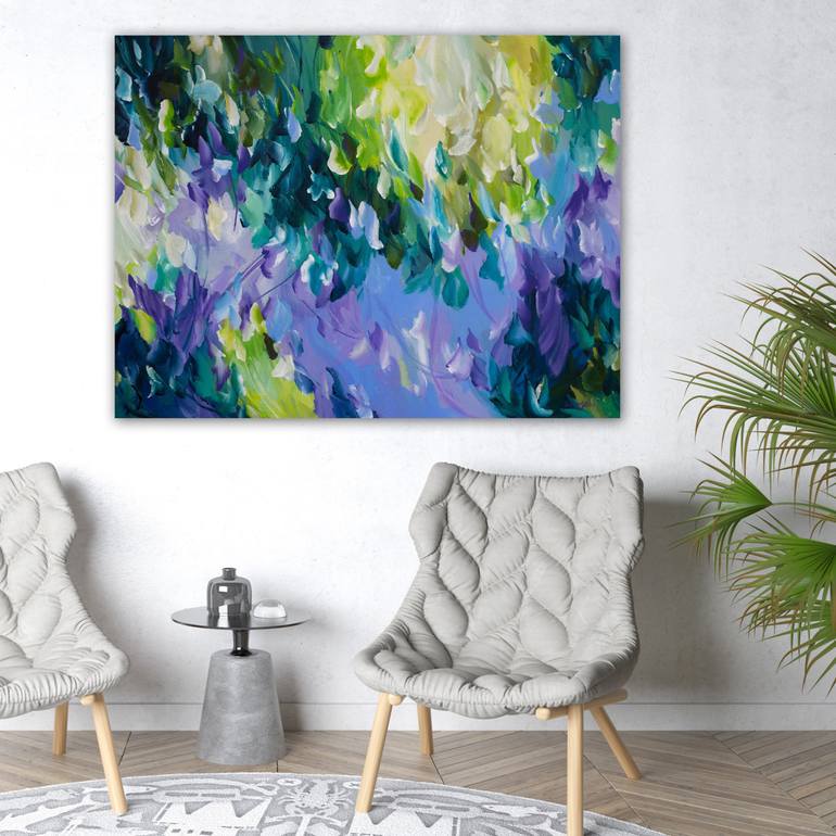 Original Abstract Nature Painting by Amber Gittins