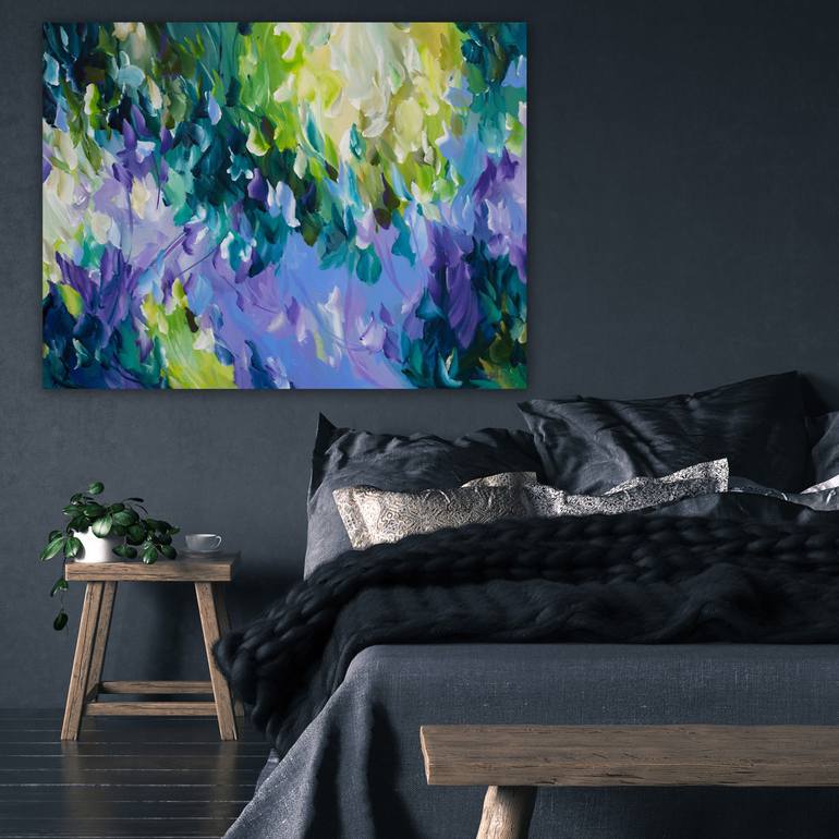 Original Abstract Nature Painting by Amber Gittins