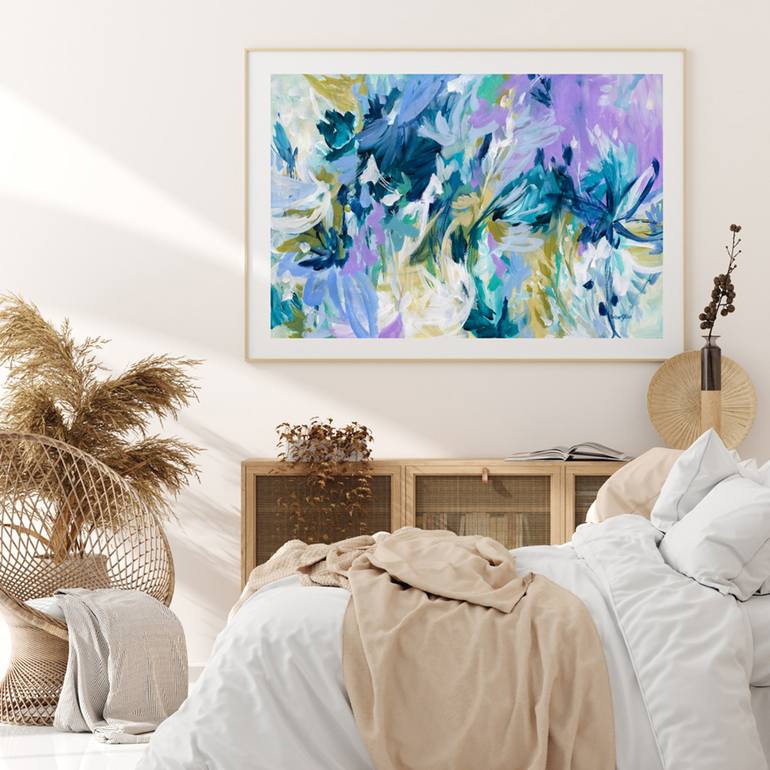 Original Floral Painting by Amber Gittins