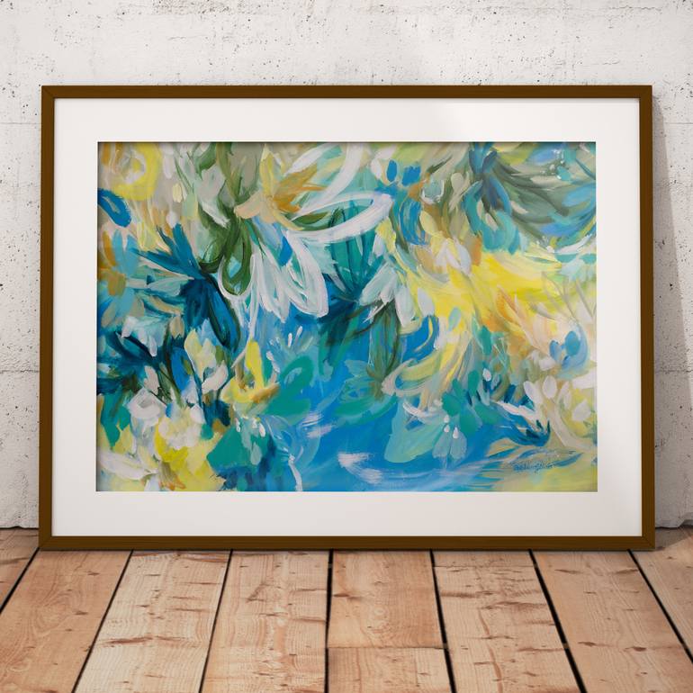 Original Abstract Nature Painting by Amber Gittins