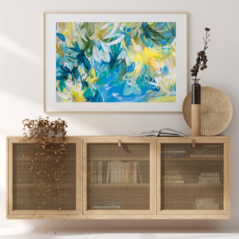 Original Abstract Nature Painting by Amber Gittins