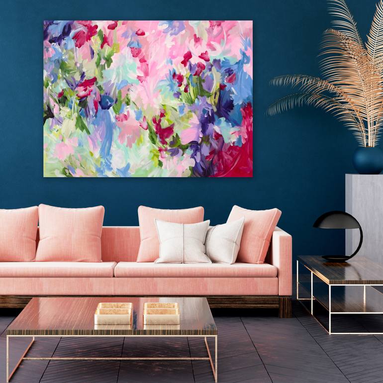 Original Floral Painting by Amber Gittins