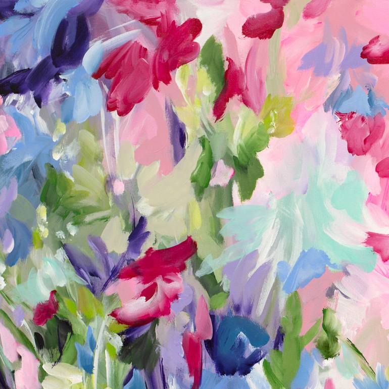 Original Floral Painting by Amber Gittins