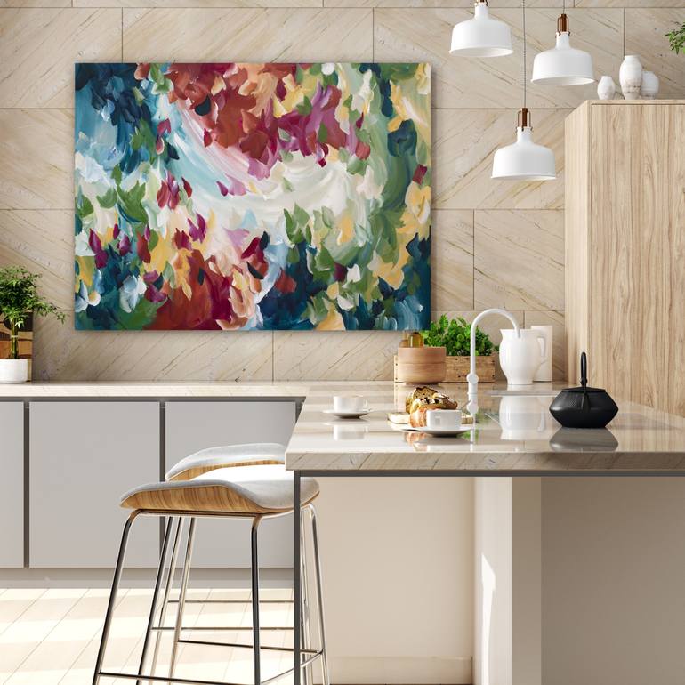 Original Abstract Nature Painting by Amber Gittins