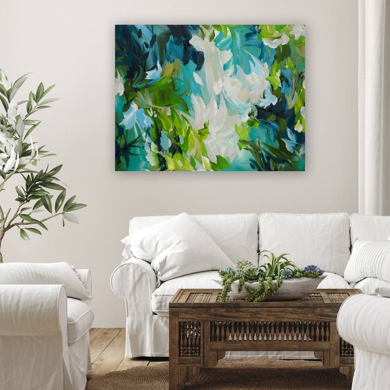 Original Abstract Nature Painting by Amber Gittins