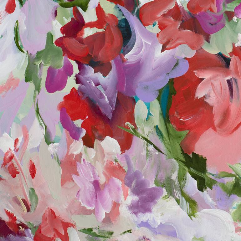 Original Floral Painting by Amber Gittins