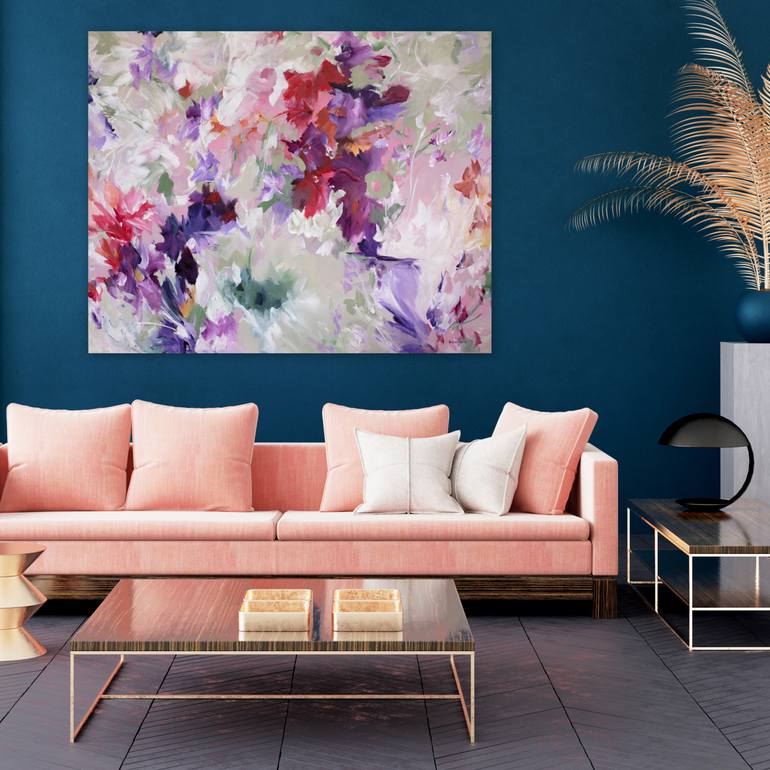 Original Floral Painting by Amber Gittins