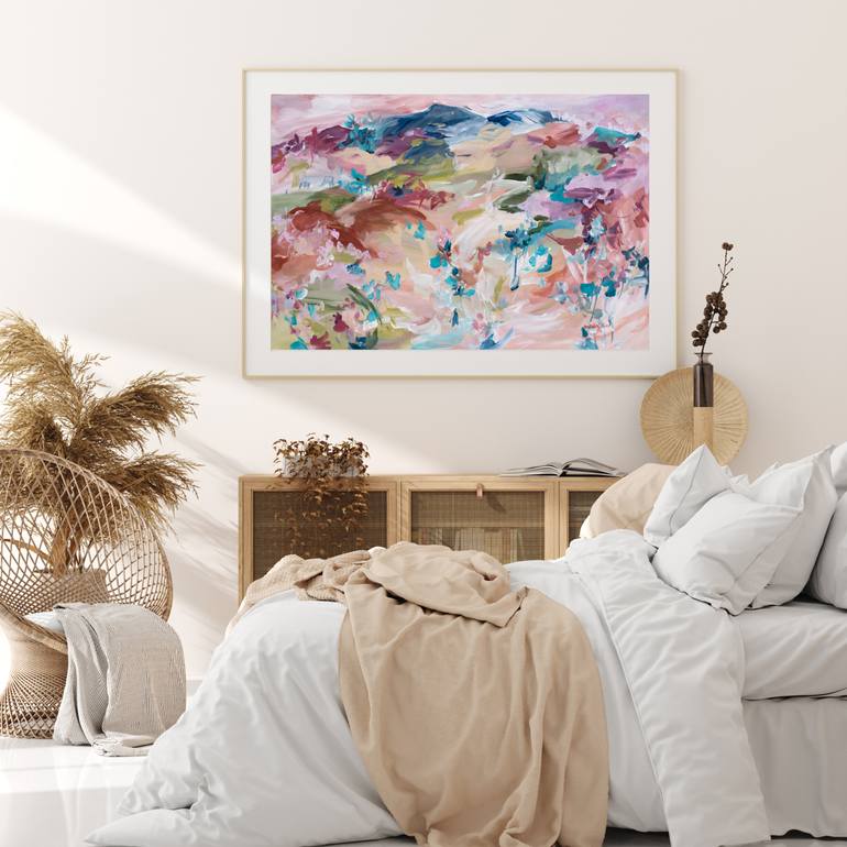 Original Abstract Landscape Painting by Amber Gittins