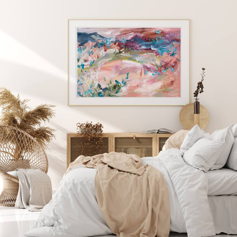 Original Abstract Landscape Painting by Amber Gittins