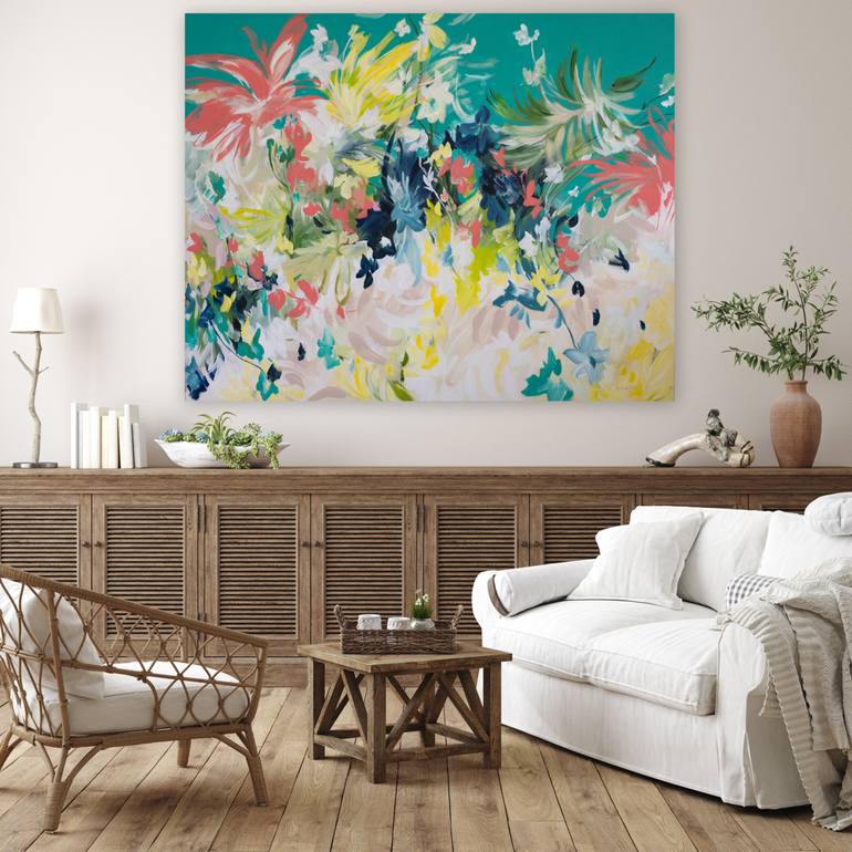 Original Floral Painting by Amber Gittins