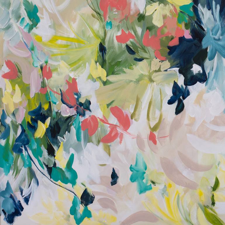 Original Floral Painting by Amber Gittins