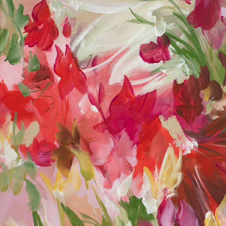 Original Floral Painting by Amber Gittins