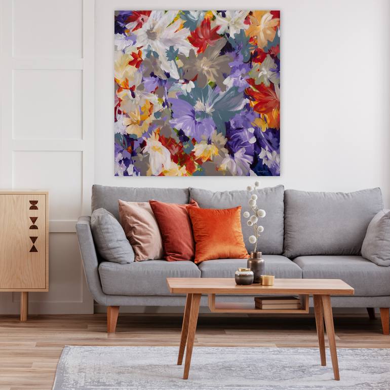 Original Floral Painting by Amber Gittins