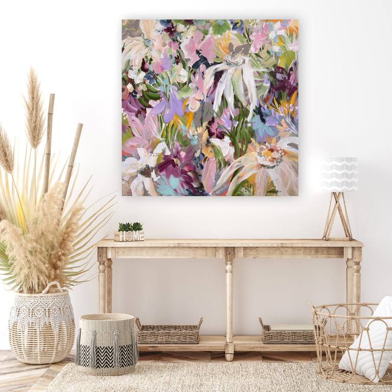 Original Floral Painting by Amber Gittins