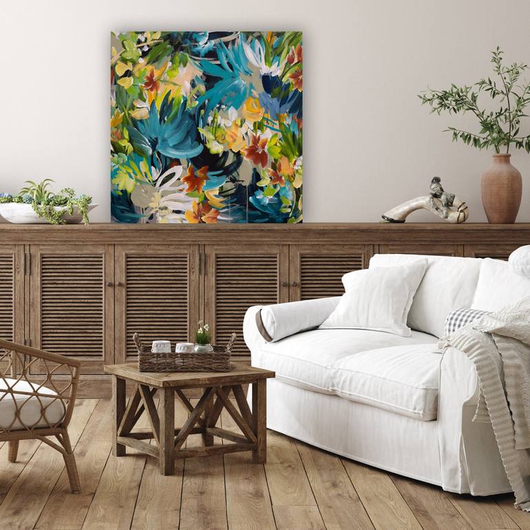 Original Abstract Nature Painting by Amber Gittins