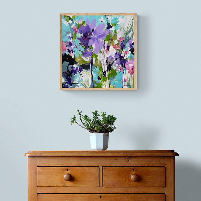 Original Floral Painting by Amber Gittins