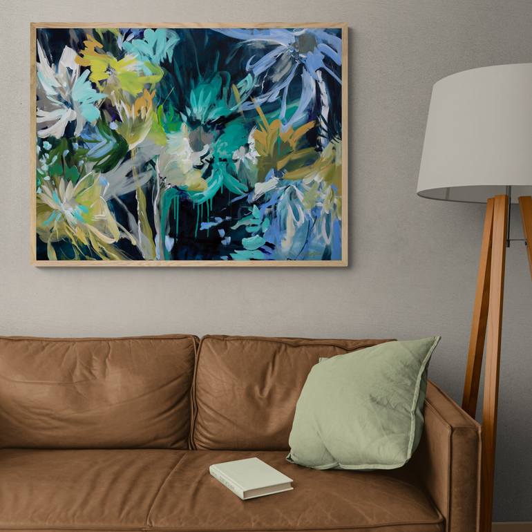 Original Abstract Nature Painting by Amber Gittins