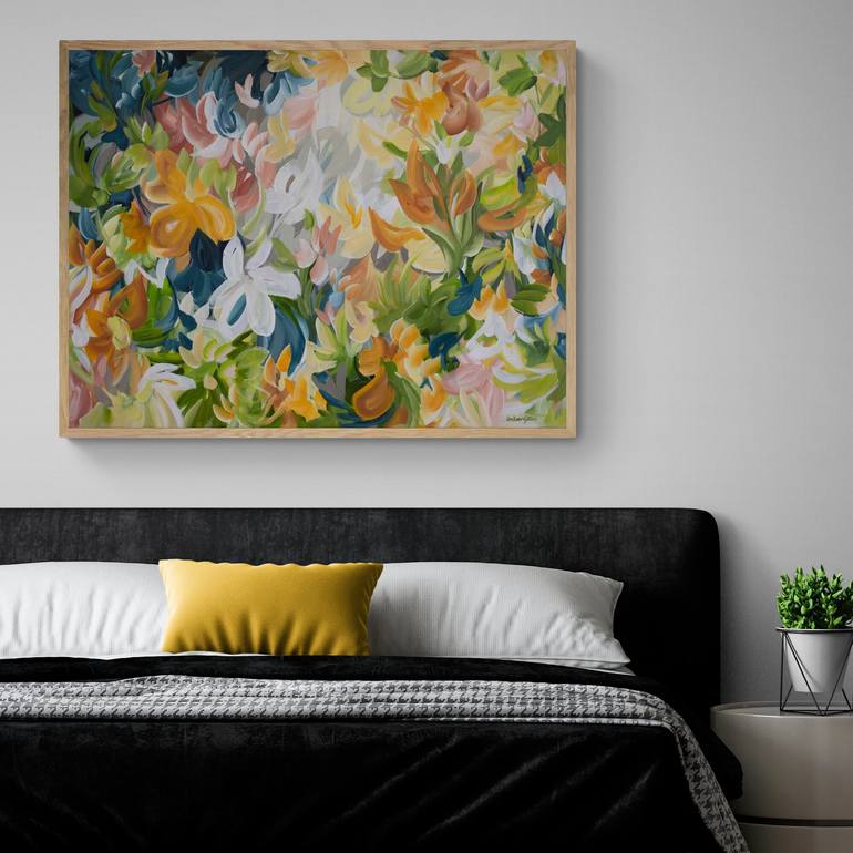 Original Abstract Nature Painting by Amber Gittins