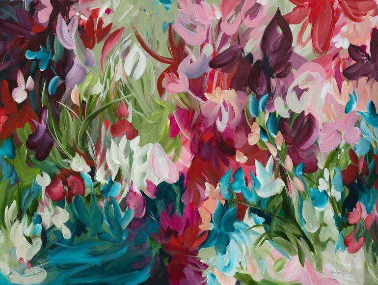 Scenic Crush Painting by Amber Gittins | Saatchi Art