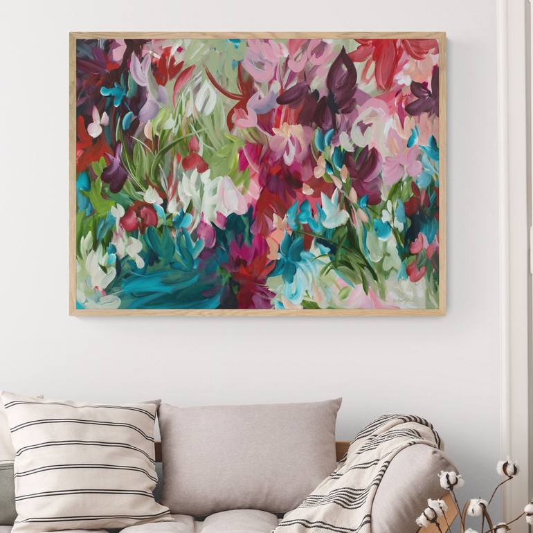 Original Abstract Landscape Painting by Amber Gittins