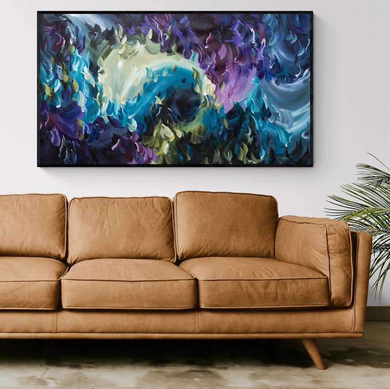 Original Impressionism Abstract Painting by Amber Gittins