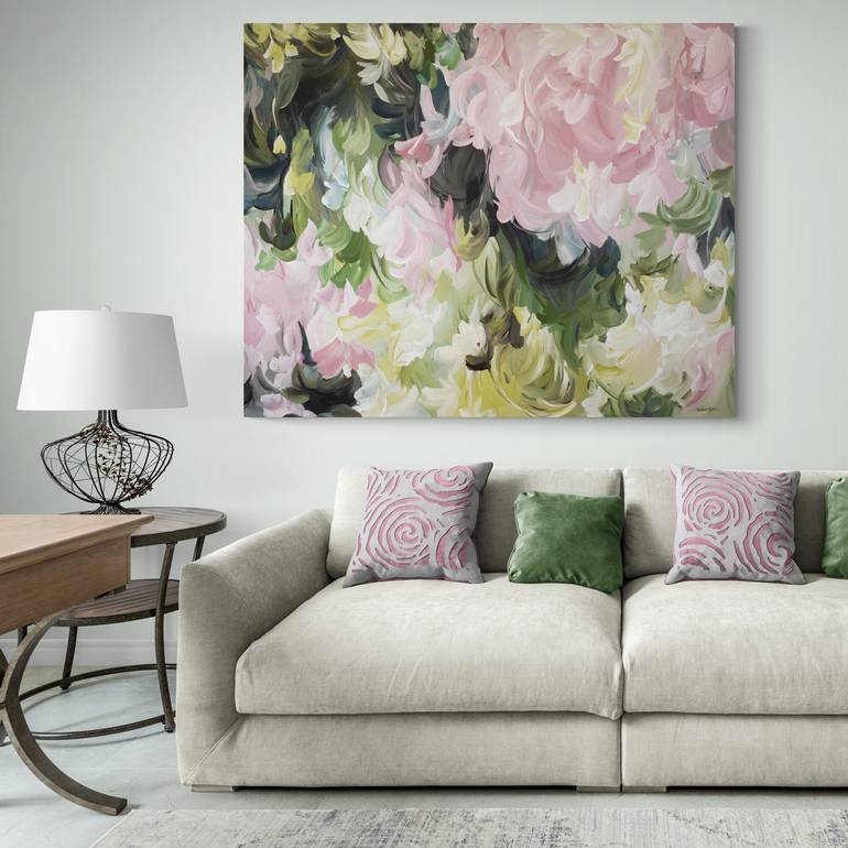 Original Impressionism Abstract Painting by Amber Gittins