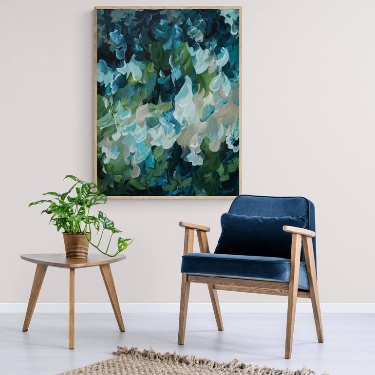 Original Impressionism Abstract Painting by Amber Gittins