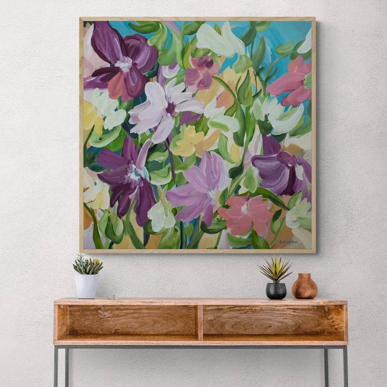 Original Modern Botanic Painting by Amber Gittins