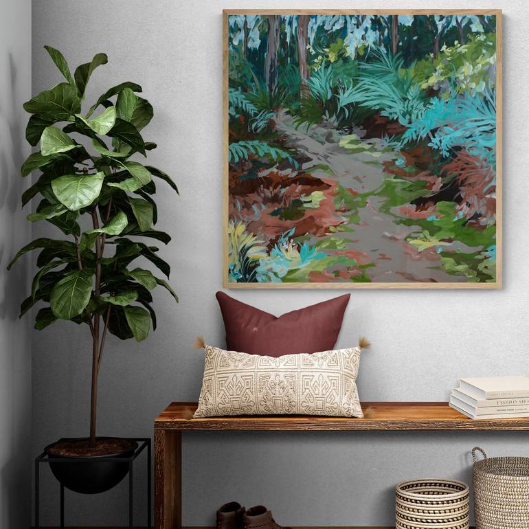 Original Impressionism Landscape Painting by Amber Gittins