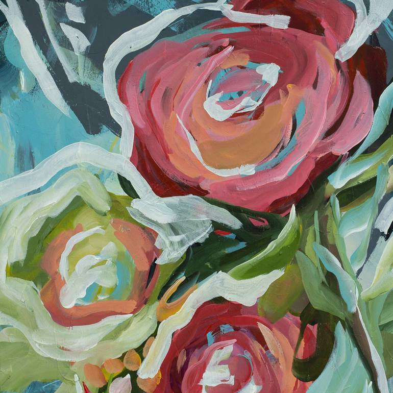 Original Expressionism Botanic Painting by Amber Gittins