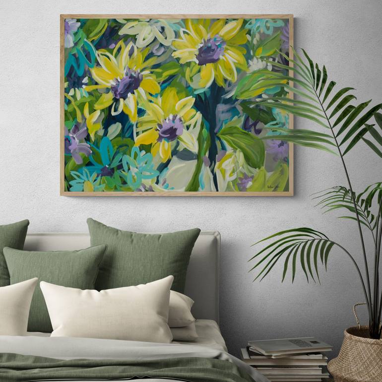 Original Modern Botanic Painting by Amber Gittins