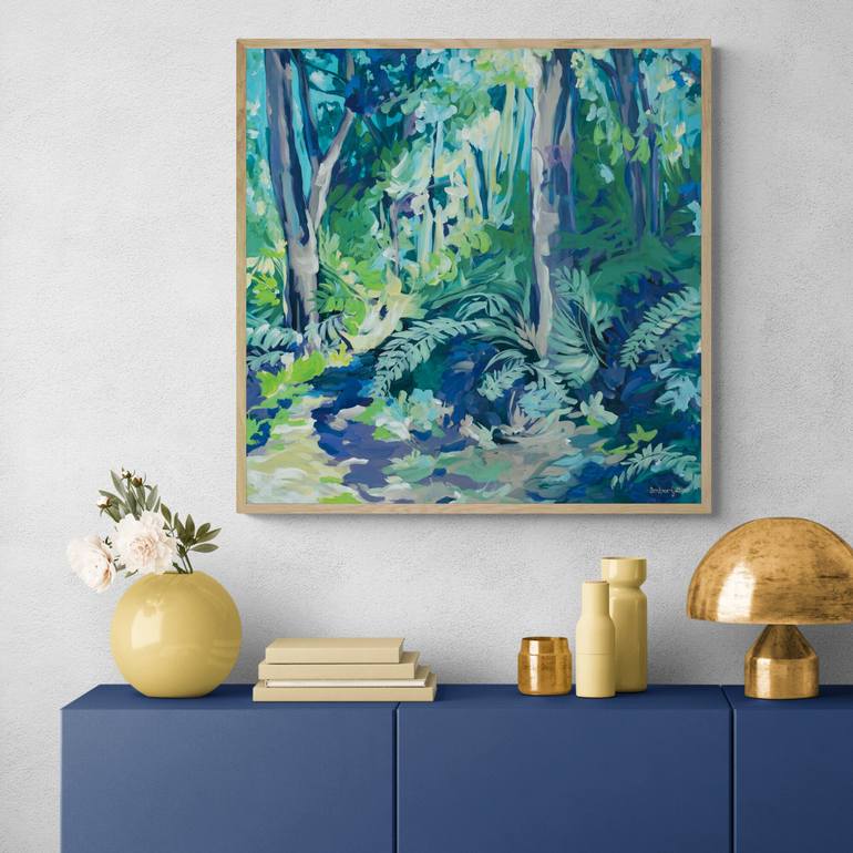 Original Impressionism Landscape Painting by Amber Gittins