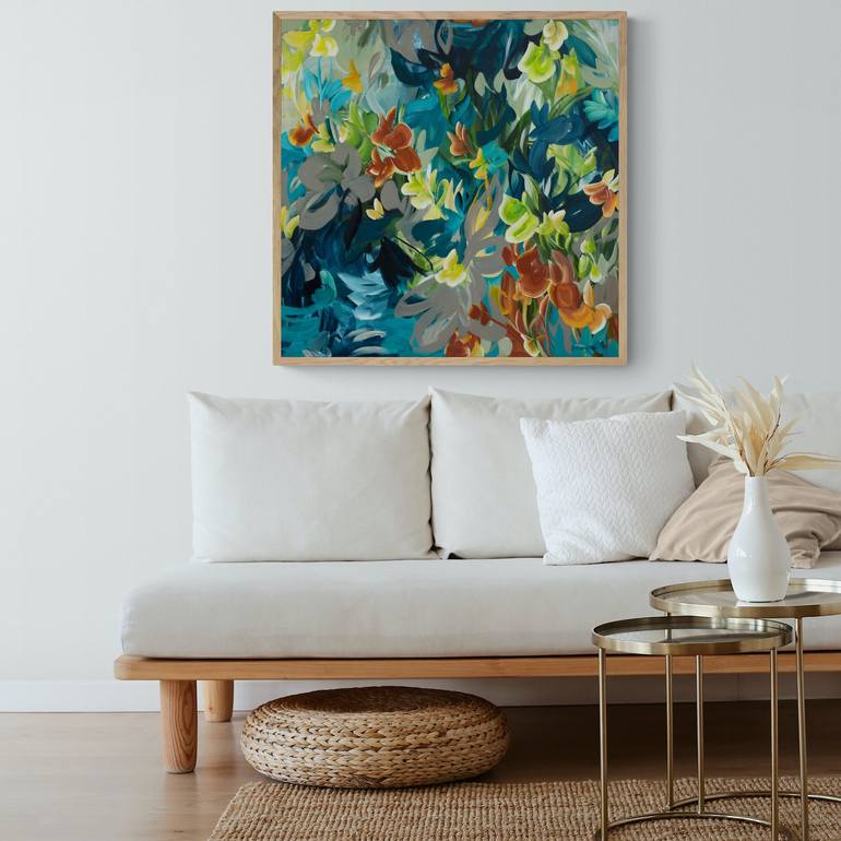 Original Abstract Nature Painting by Amber Gittins