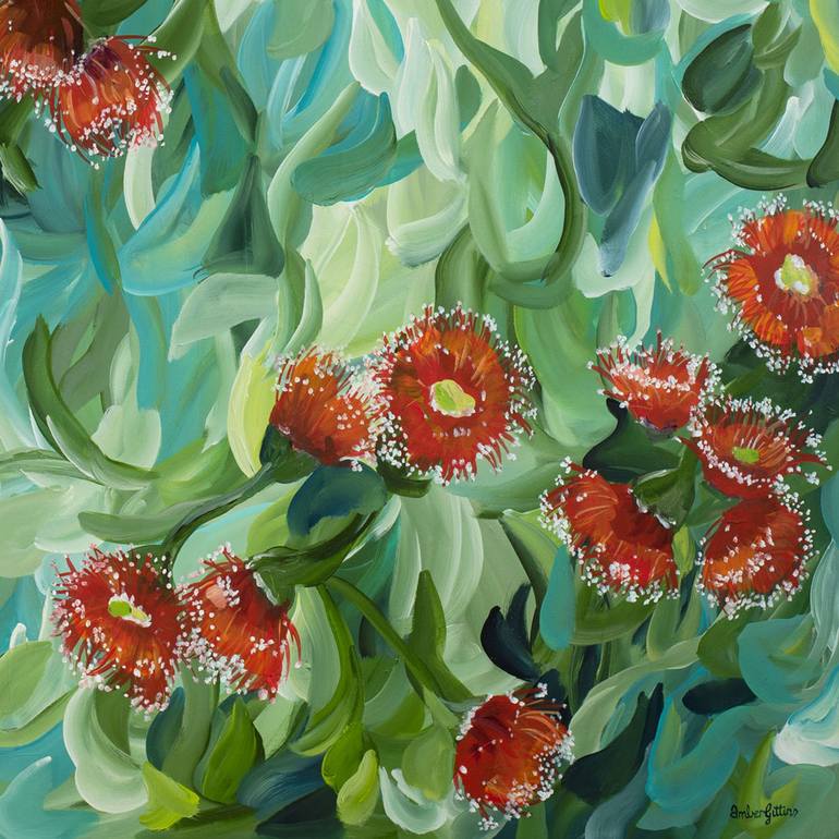 Original Contemporary Nature Painting by Amber Gittins