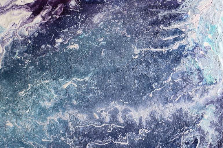 Original Abstract Expressionism Abstract Painting by Iliana Ovtcharova