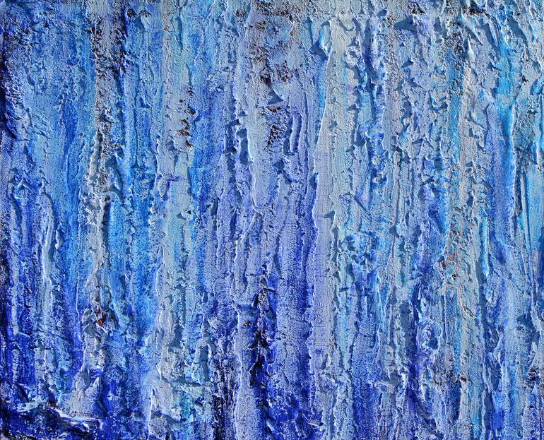 Original Abstract Expressionism Abstract Painting by Iliana Ovtcharova