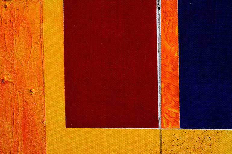 Original Abstract Expressionism Abstract Painting by Iliana Ovtcharova