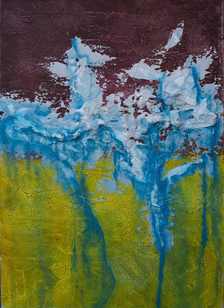 Print of Abstract Expressionism Abstract Paintings by Iliana Ovtcharova