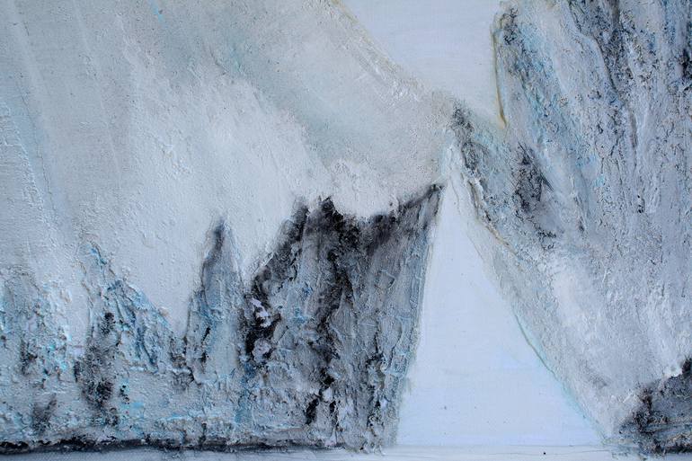 Original Abstract Landscape Painting by Iliana Ovtcharova