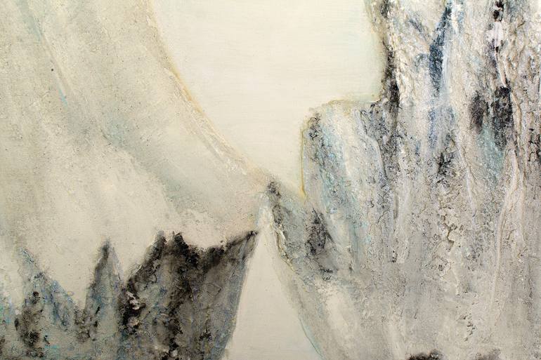 Original Abstract Landscape Painting by Iliana Ovtcharova