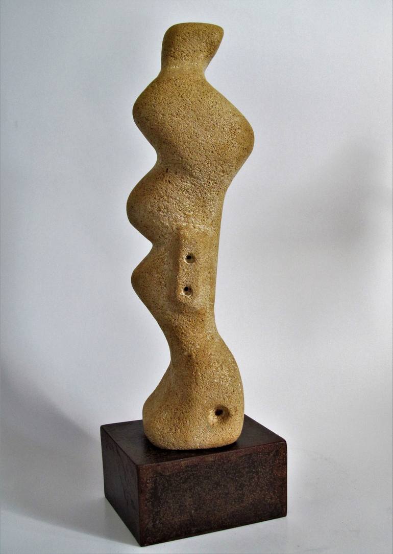 Original Abstract Sculpture by Leo Schimanszky