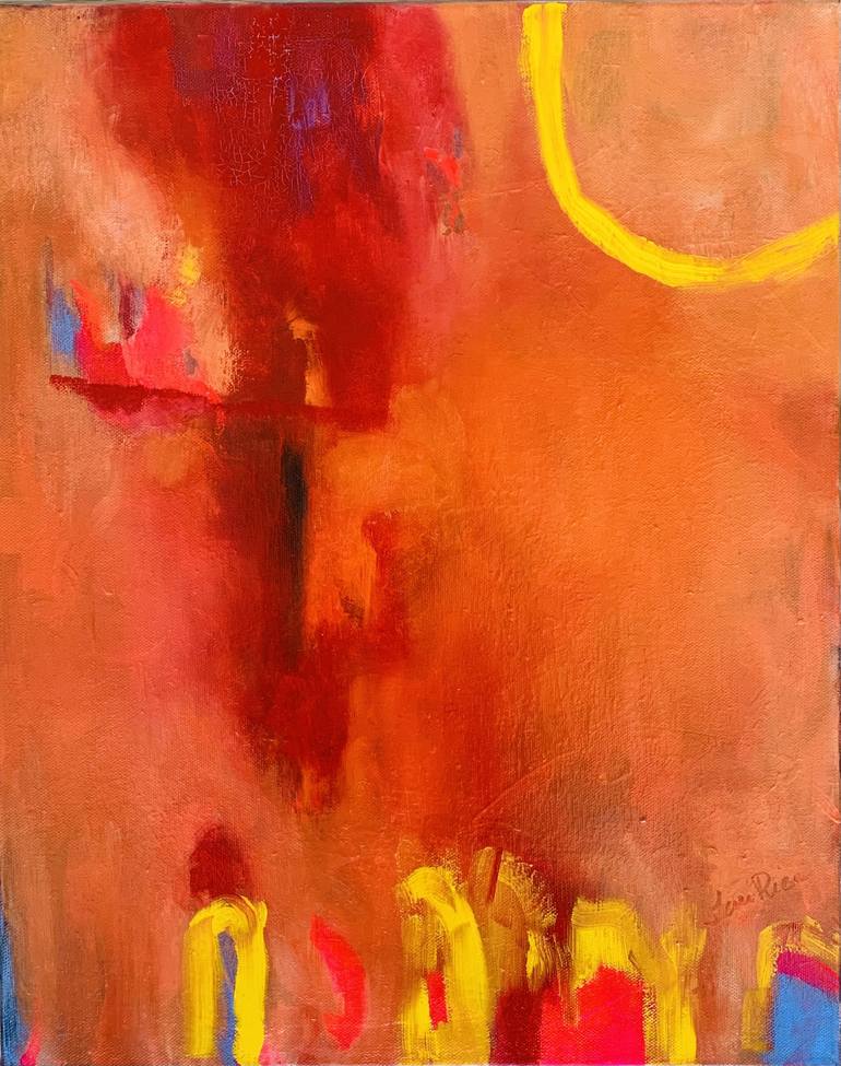 Original Abstract Painting by Terri J Rice