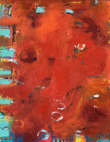 Original Abstract Expressionism Abstract Paintings by Terri J Rice