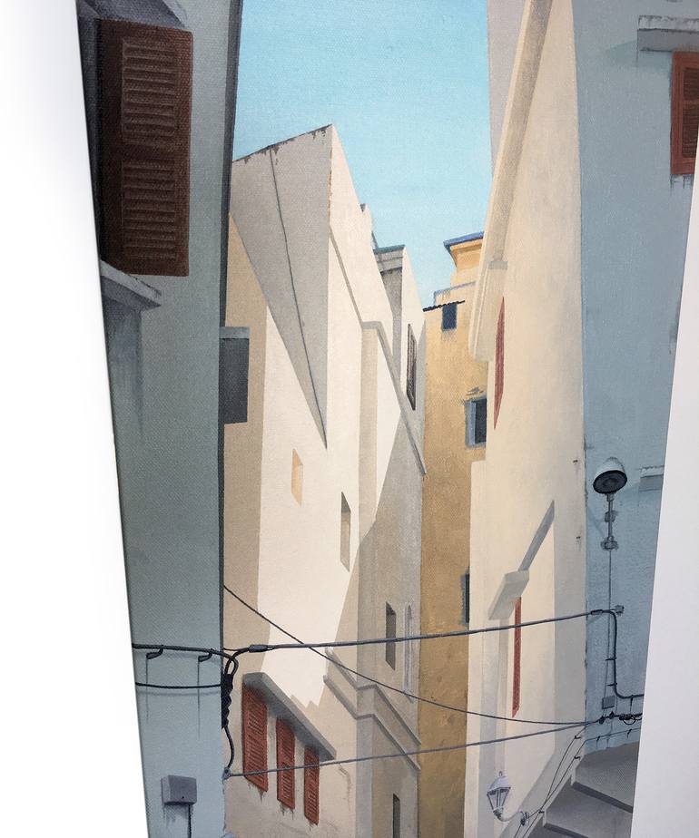 Original Illustration Architecture Painting by Russell Phillips
